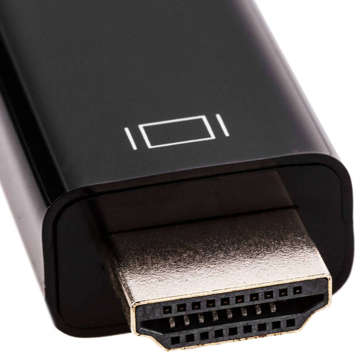 1,8 m Kabel Thunderbolt DP DisplayPort auf HDMI Kabel 4k / 30Hz 1080p / 60Hz Alogy Schwarz