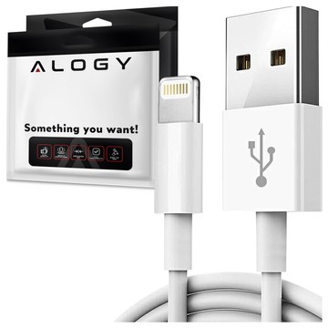 100 cm Alogy Kabel USB auf Lightning White Kabel