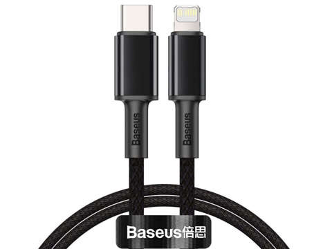 1m Baseus Kabel USB-C Typ C zu Lightning PD 20W Grau