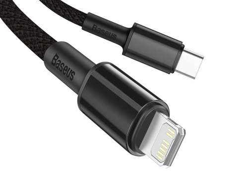 1m Baseus Kabel USB-C Typ C zu Lightning PD 20W Grau