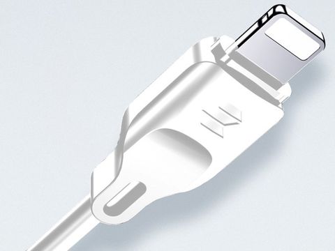 1m Rock Space Z12 Kabel für iPhone iPad iPod 2A weiß