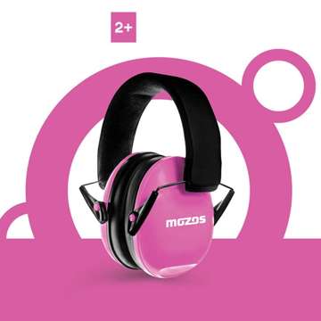 2 MKID Noise Cancelling-Ohrenschützer für Kinder Rosa