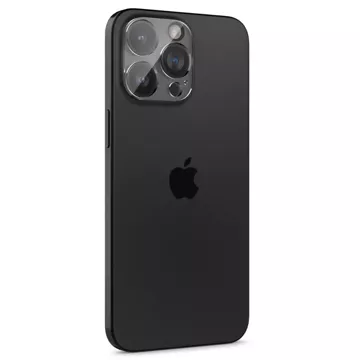 2 x Spigen Optik.TR „Ez Fit“ Kameraschutz für iPhone 14 Pro / Pro Max / 15 Pro / Pro Max, kristallklar