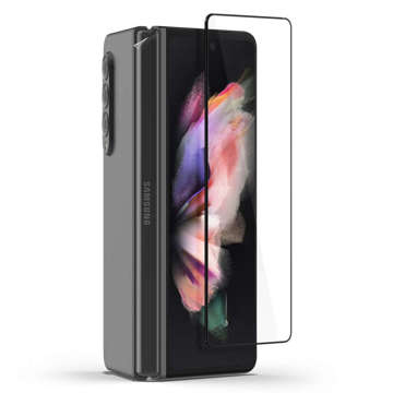 2er-Pack Spigen Glass FC Folia Scharnier gehärtetes Glas für Samsung Galaxy Z Fold 3