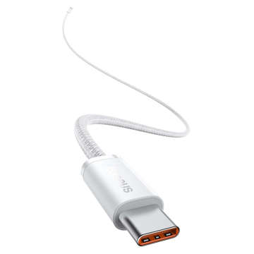 2m Baseus Dynamic USB-C auf USB-C 100W 480 Mbps Kabel Weiß