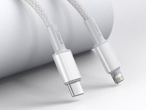 2m Baseus Kabel USB-C Typ C zu Lightning PD 20W Weiß