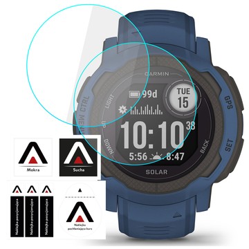 2x Alogy 9H Panzerglas für Garmin Instinct 2 / Tactical