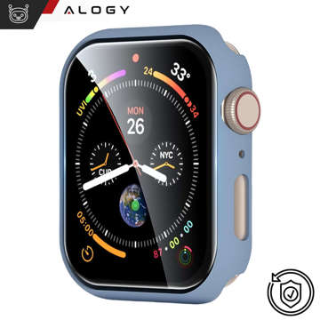 2x Alogy Hydrogel Smartwatch-Schutzfolie für Apple Watch 4 5 6 7 8 SE 40/41 mm