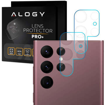 2x Alogy Lens Camera Protector für Samsung Galaxy S22 Ultra