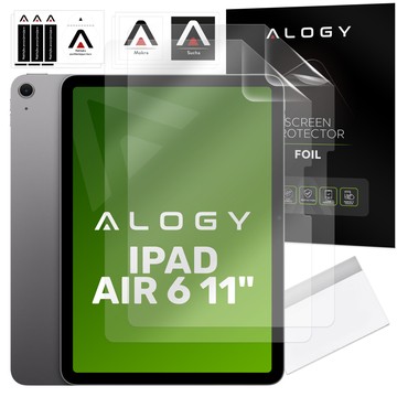 2x Alogy Matte Paper Screen Feel-Schutzfolie für Apple iPad Air 6 11" 2024