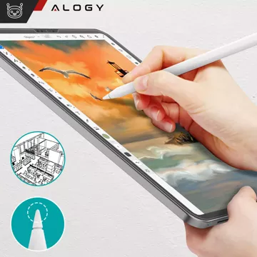 2x Alogy Matte Paper Screen Feel-Schutzfolie für Apple iPad Air 6 11" 2024