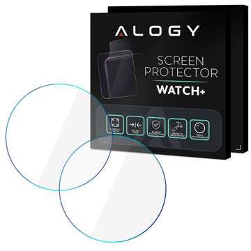 2x Alogy Tempered Glass für 9H-Bildschirm für Huawei / Honor Watch GS Pro