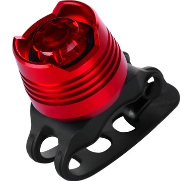 2x Fahrrad-Rücklicht für das Heck des Fahrrads, LED-Beleuchtung, Rücklicht, rot, wasserdicht, 2er-Set Alogy-Leuchten