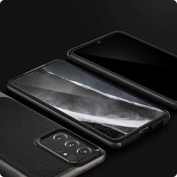 2x Folia hydrożelowa Spigen Neo Flex Solid Case Friendly für Galaxy S21