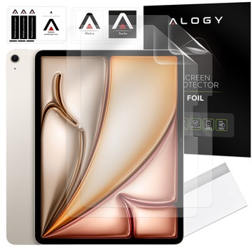 2x Folia matowa Alogy Matte Paper Screen Feel für Apple iPad Air 4 / 5 10.9 / Pro 11