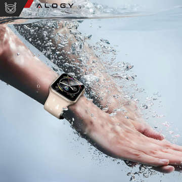 2x Hydrogel Alogy Hydrogel Schutzfolie für Smartwatch für Apple Watch SE (44mm)