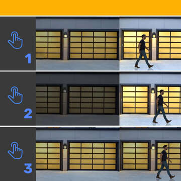 2x LED-Solar-Fassadenwandleuchte, Außenglühbirne, Dämmerungsbewegungssensor, wasserdicht IP65, Retro-Gartenwandleuchte [2 Stück]