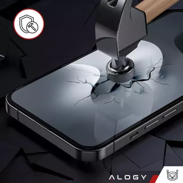 2x Panzerglas für Apple iPhone 16 Displayschutzfolie 9H Alogy Heavy Pro™️ [2 Stück]