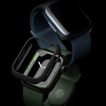 2x Ringke Slim Gehäusedeckel für Apple Watch 7 45mm Klar