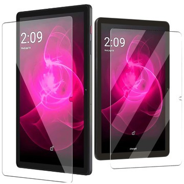 2x gehärtetes Glas für T-Mobile T Tablet 5G 10,36" Tablet-Bildschirm Alogy Displayschutzfolie Pro 9H