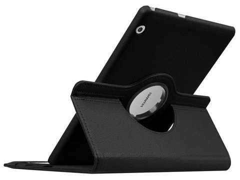 360° drehbares Case für Huawei MediaPad T3 10 9.6'' Schwarz FOLIENZEICHNUNG