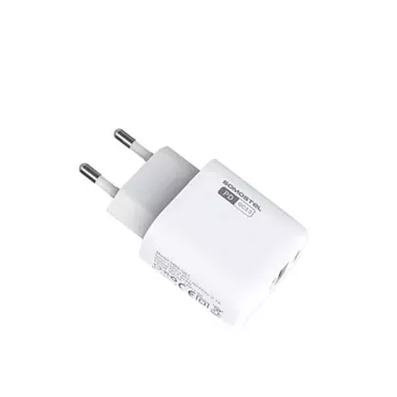 3A 18W USB-Ladegerät, USB-Typ-C-Kabel für iPhone-Schnellladung SOMOSTEL QC3.0 SMS-Q01 Weiß