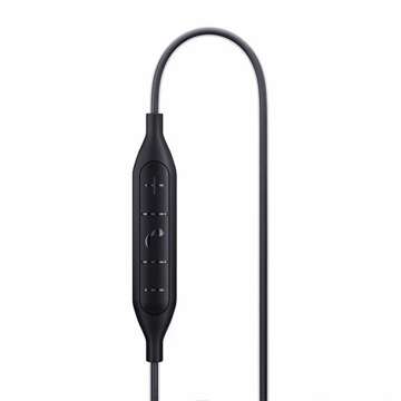 3MK-Kopfhörer mit Kabel, 3,5-mm-Klinkenstecker, schwarz/schwarz, 3,5-mm-Klinkenstecker