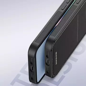 3in1 Wallet Case mit Ständer für iPhone 15 Plus MagSafe RFID Blocker Dux Ducis Rafi Mag – Schwarz
