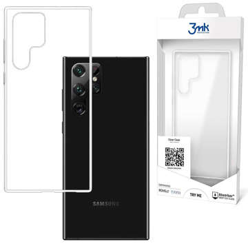 3mk Clear Case TPU Silikon Schutzhülle für Samsung Galaxy S22 Ultra