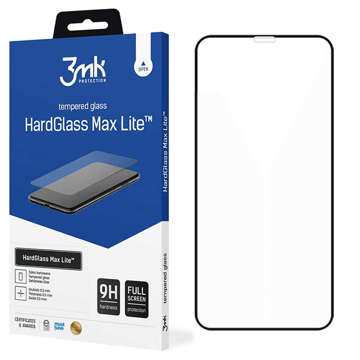 3mk HardGlass Max Lite Panzerglas für Apple iPhone 11 Schwarz