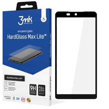 3mk Hartglas HardGlass Max Lite für Samsung Galaxy Xcover 5 Schwarz