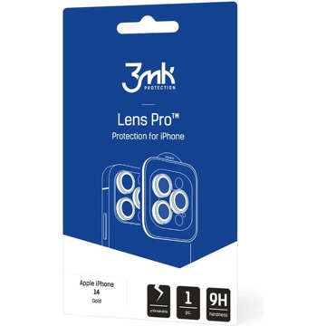 3mk Lens Protection Pro Handy-Objektivschutz für Apple iPhone 14 Gold