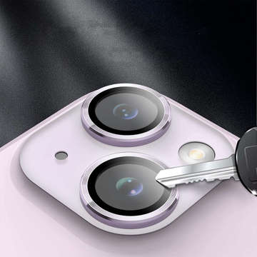 3mk Lens Protection Pro Handy-Objektivschutz für Apple iPhone 14 Plus Violett