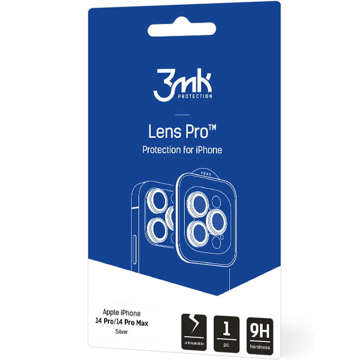 3mk Lens Protection Pro Phone Lens Protector für Apple iPhone 14 Pro / 14 Pro Max Silber