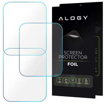 3x Alogy Hydrogel Displayschutzfolie für Xiaomi Mi Watch Lite