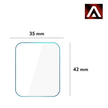 3x Folia hydrożelowa Alogy Hydrogel für Xiaomi Mi Watch China