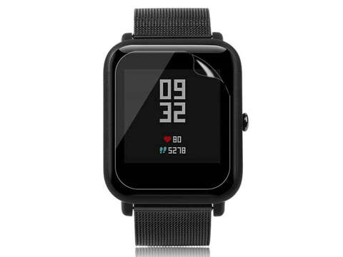 5x Folia Ochronna Alogy auf dem Bildschirm der Xiaomi Amazfit Bip U