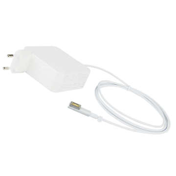 60W Ladeadapter für Apple MacBook MagSafe 1 Laptop Typ L weiß