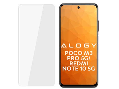 9H Alogy Display aus gehärtetem Glas für Xiaomi Poco M3 Pro 5G / Redmi Note 10 5G