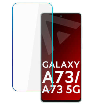 9H Alogy Displayschutzfolie aus gehärtetem Glas für Samsung Galaxy A73 / A73 5G