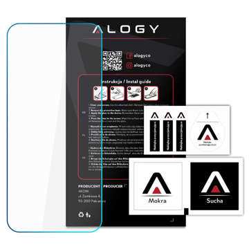 9H Alogy Displayschutzfolie aus gehärtetem Glas für Samsung Galaxy A73 / A73 5G