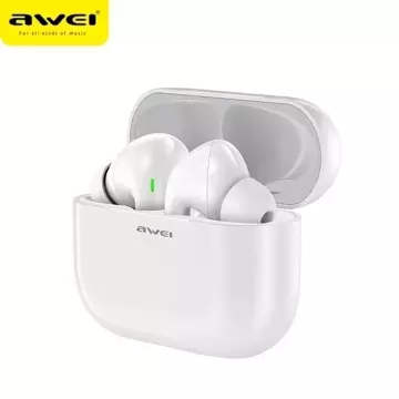 AWEI Bluetooth 5.0 T29 TWS kabellose Kopfhörer-Dockingstation Weiß