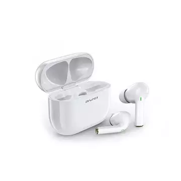 AWEI Bluetooth 5.0 T29 TWS kabellose Kopfhörer-Dockingstation Weiß