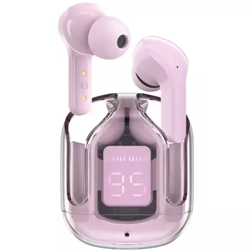 Acefast TWS Bluetooth In-Ear Wireless Kopfhörer Pink (T6 Pink Lotus)