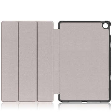 Alogie-Buchcover für Realme Pad, graues Glas