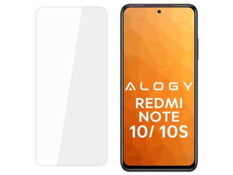 Alogie gehärtetes Glas für den Bildschirm für Xiaomi Redmi Note 10 / 10s