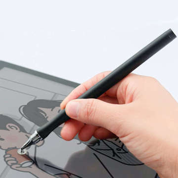 Alogy 2-in-1 Eingabestift kapazitiver Touch für Tablet-Bildschirm Schwarz