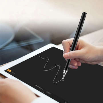 Alogy 2-in-1 Eingabestift kapazitiver Touch für Tablet-Bildschirm Schwarz