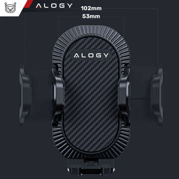 Alogy 3-in-1-Autotelefonhalter für die Windschutzscheibe, das Armaturenbrett, den Cockpit-Organizer