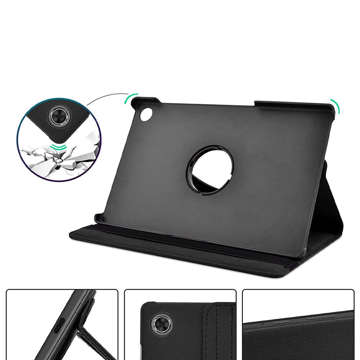 Alogy 360 Rotary Tablet Case für Lenovo Tab M10 Plus TB-X606 Schwarz